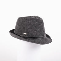 FELINE - TRILBY FEDORA WITH LEATHER TIE