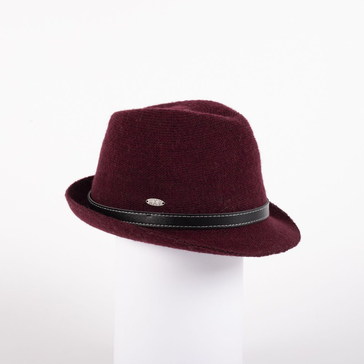 FELINE - TRILBY FEDORA WITH LEATHER TIE