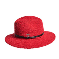 FLOY - TEXTURED FEDORA WITH LEATHER CORD