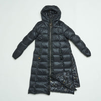 LONG A-LINE DOWN COAT